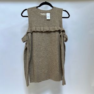 LOFT Cold Shoulder Sweater